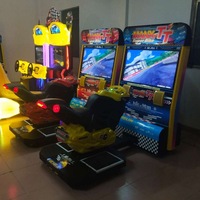 Machine de jeu de course de simulation Machine de jeu de conduite de moto Simulateur Machine de jeu de course de moto