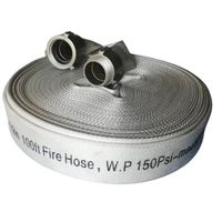 Toile PVC doublé tuyau d'incendie 10 Bar pression de travail équipement de lutte contre l'incendie accessoires outils pour pompiers