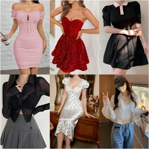 طقم صيفي كاجوال نسائي من قطعتين مكون من بلوزة قصيرة مطبوعة بحروف وشورت متطابق - Product Image 2