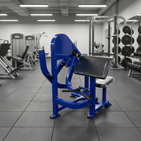 Machine de musculation commerciale pour curls assis, avec plaques de poids en acier de 3 mm, pour la musculation et l'entraînement de force