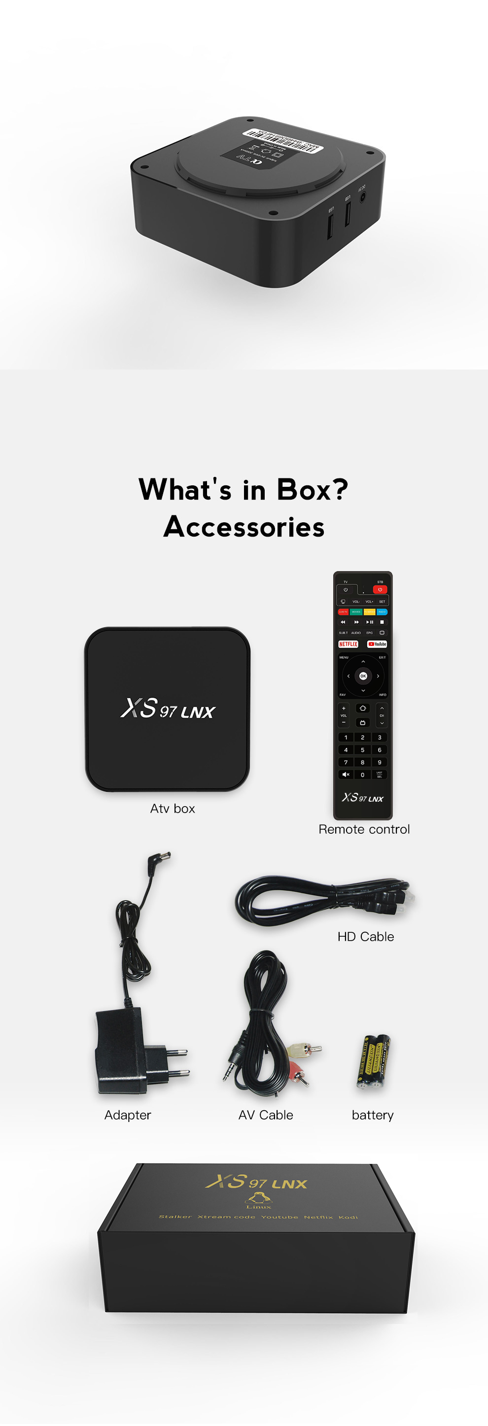 STB Full Customziation High-End Decoding up to 4k@60fps Iptv