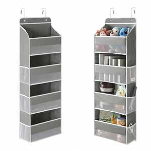 Foldable Non-Woven Fabric Hanging <b>Storage</b> Bag for Clothing Toys Tissues <b>Toiletries</b> Door Hanging Wall Mounted-for Kitchen Use - Product Image 4