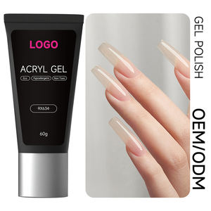 Suministros de Uñas al por Mayor, Polygel de 60g, Colores de Uñas, Gel Acrílico Transparente para Extensión de Uñas, Marca Privada Personalizada OEM - Product Image 1