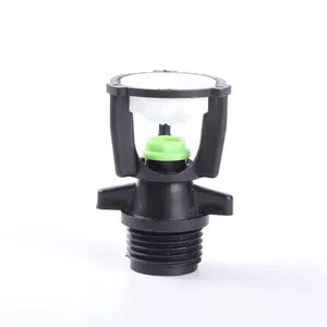 Stock Available Economical Farm Garden Irrigation Nozzle 1/2" 3/4'' plastic mini wobbling sprinkler