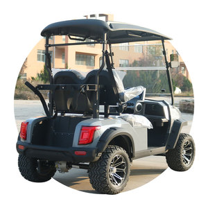 Voiture de golf 48V/72V à 2 places, importée d'usine, avec batterie au lithium, tout-terrain, rehaussée, pour la chasse, type buggy ou chariot de club, de Chine - Product Image 5