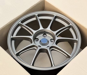 Jantes en alliage d'aluminium à design classique, multi-rayons, à déport profond pour voitures de tourisme et voitures JDM - Product Image 4