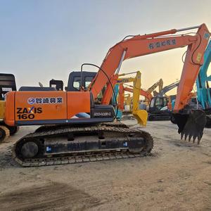Escavadora <span class=keywords><strong>Hitachi</strong></span> ZX160 Usada com Baixa Hora de Uso Certificada CE Alta Qualidade Preço Baixo Personalizável - Product Image 4