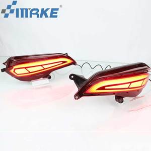 สำหรับ Toyota <span class=keywords><strong>Vios</strong></span> Yaris Ativ กันชนด้านหลังไฟท้ายด้านหลัง LED Reflector เบรคอัตโนมัติ2017 2018 2019 - Product Image 1