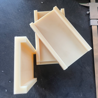 Rail de guidage en nylon MC personnalisable, pièces en plastique pour guide linéaire résistantes à l'usure