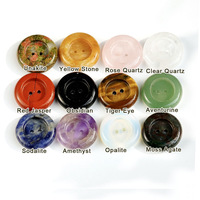 Kancing Kristal & Batu Alam Laris Manis 30mm Aksesoris Perhiasan DIY Pabrik Sumber