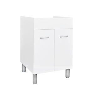 Mueble de Baño con Lavabo de Porcelana Blanca de 43x47.5 cm con Lavabo de 60x45 cm - Product Image 1