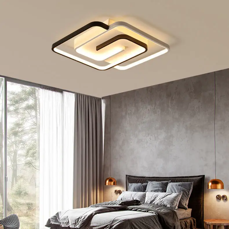 2022 New Lights Fixtures Ceiling Lamps Bedroom Lighting Study Minimalist Room Led Intelligent Ceiling Light