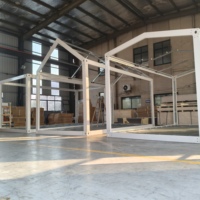 Structure en acier léger préfabriquée galvanisée à chaud de 20, 30 et 40 pieds pour villa, maison conteneur et mini-maison en Australie