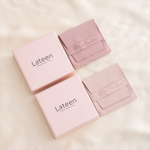 Custom Logo Hot Sale Pink Drawer Jewelry Packaging <b>Box</b> Paper Cardboard <b>Gift</b> <b>Box</b> for Ring Necklace Bracelet <b>Earrings</b> - Product Image 1