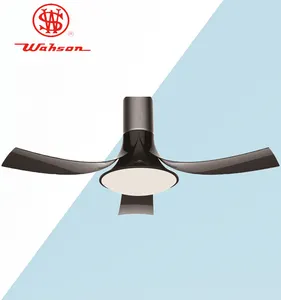 Decorative 48 Inch Remote Dimmable Lighting DC Fan Ceiling Fan S48-411 with CCT Changeable & Timer Air Cooling & Conditioning