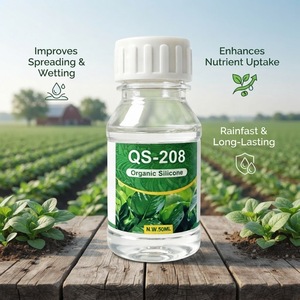 Aditivo de Silicona QS-208 Trisiloxano CAS 67674-67-3, Aditivo para Mezclas en Tanque, Altamente Compatible con Herbicidas, Insecticidas y Fungicidas - Product Image 4