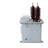 Transformateur de puissance inductif immergé dans l'huile, série JDJ, 13,8 kV, monophasé, bobinage en cuivre, noyau en aluminium, sortie 110 V, 50/60 Hz