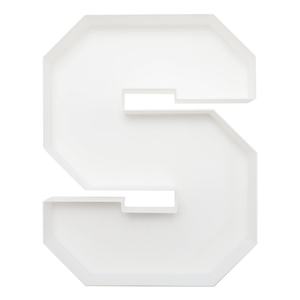 Letra Rellenable de 30.5cm, Caja de Plástico con Forma de Letra del Alfabeto, Bandeja para Aperitivos - Product Image 5