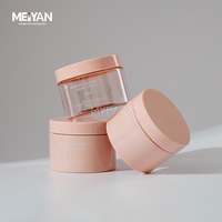 MYPACK Contenants en plastique vert de luxe pour cosmétiques, masque capillaire, beurre corporel, pots de 200g, 300g, 500g
