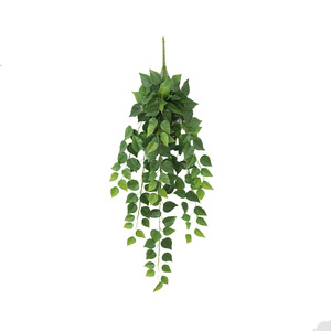 Hua Qianyun Artificial Green Ivy Vine 100cm-200cm Indoor <b>Wall</b> Hanging Plant <b>Decoration</b> Eco-Friendly Plastic Silk Flower - Product Image 5