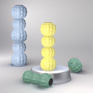 OEM bán buôn phân hủy sinh học <span class=keywords><strong>Eva</strong></span> bọt con lăn cho Yoga và massage tùy chỉnh mô sâu mật độ cao Chân Trọng lượng thiết kế - Product Image 4