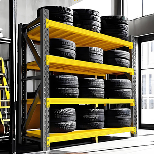 Equipo de almacenamiento de almacén inteligente de alta calidad Estantes de acero medio Estructura de perno de 5 capas de Servicio Ligero para uso en garaje - Product Image 6