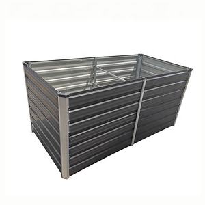 Jardinière surélevée en métal galvanisé LJ, lits de jardin surélevés pour l'extérieur, montage facile, pour la culture de légumes, de fruits et de fleurs - Product Image 2