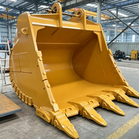 Godet d'excavatrice robuste pour CAT 349 Komatsu PC500 |   Acier résistant à l'usure de 40 à 55 tonnes, usine OEM ODM