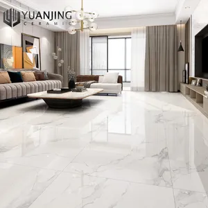 Sıcak satış 750x1500mm tam vücut mermer bak koyu açık gri beyaz parlak cilalı sırlı porselen döşeme fayans - Product Image 2