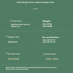 Poêle à griller électrique à revêtement antiadhésif Contrôle de la température Usage extérieur domestique Essentiel - Product Image 5