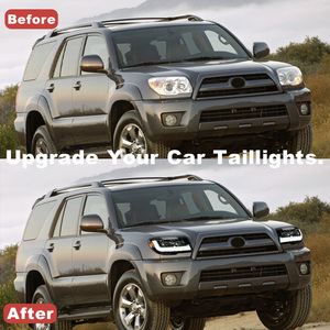 Phares LED HOSI pour Toyota <span class=keywords><strong>4Runner</strong></span> 4ème génération 2003-2009 – Amélioration des phares à LED avec 2 lentilles - Product Image 2