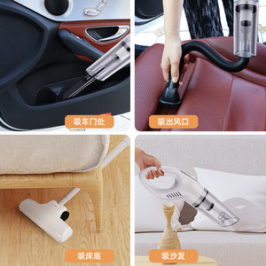 Handheld <b>Vacuum</b> Cleaner Rechargeable <b>Portable</b> 90 Degree Rotating No Dead Corner Cleaning For Home And Car - Product Image 3