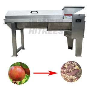 Extracteur de graines de grenade à haut rendement - Espace entre les rouleaux réglable pour différentes tailles de fruits - Product Image 2
