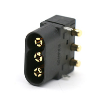 Connecteur T-Plug horizontal Amass MR60PW-M, en cuivre plaqué or 3 cœurs pour moteur RC, carte ESC, OEM