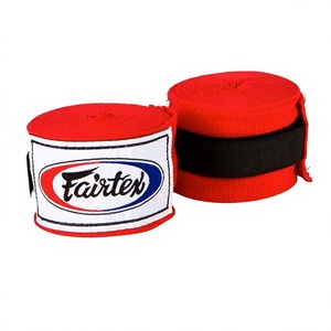 ผ้าพันมือ Fairtex สีแดง ผ้าฝ้ายยืดหยุ่น 30 หลา กว้าง 3/4 นิ้ว ป้องกันข้อมือ สำหรับฝึกซ้อม MMA มวยไทย - Product Image 1