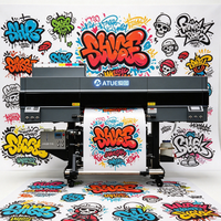 Impresora de Transferencia DTF Automática de 60 cm con Tinta UV, Laminación, Alta Resolución de 3200 dpi, Garantía de 1 Año