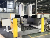 Machine de gravure sur pierre CNC 4 axes avec axe rotatif pour marbre, granit, colonnes, balustrades, statues, vases