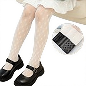 Girls Seamless Solid Lightweight Nylon Polyamide Four-season Lolita-style <strong>Tights</strong> Mesh Breathable Mid-calf Outdoor Wear Versatile - Product Image 1