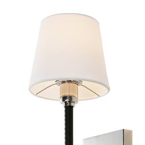 Lámpara de Pared de Diseño Americano E14 con Pantalla de Tela Ajustable, Estilo Cobre Antiguo Vintage, para Pasillo, Dormitorio, Sala de Estar, Retro - Product Image 3