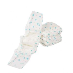 Couche jetable pour chien mâle avec protection anti-fuite en film PE et conception respirante - Product Image 3