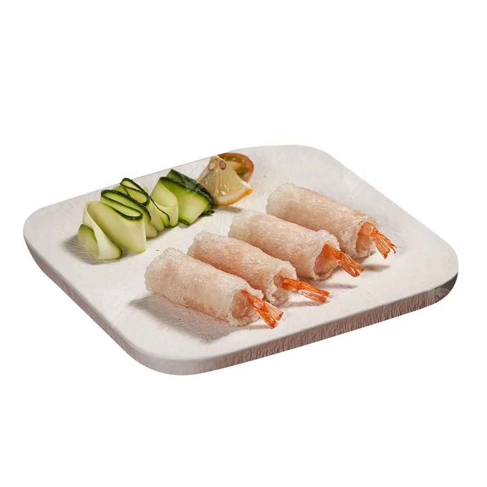 Conveniente Fast Food Frozen Net Spring Roll carta di riso Vietnam PTO Net Spring Roll in vendita