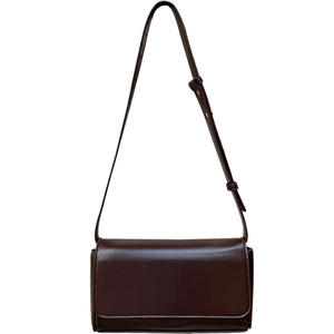 Sac bandoulière carré en cuir huilé rétro coréen pour femme, petit sac à l'épaule décontracté, marron, beige, jaune moutarde - Product Image 5