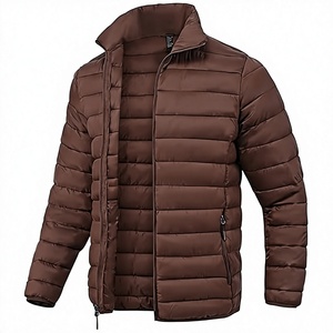 Men's Lightweight Packable Puffer <b>Jacket</b> <b>Waterproof</b> <b>Winter</b> Hood <b>Jacket</b> Custom Packable Quilted Puffer <b>Jacket</b> With Storage Pouch - Product Image 1