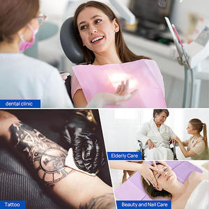 Consumíveis Odontológicos Produtos Odontológicos Babadores Dentários Médicos Descartáveis 2 Folhas de Papel e 1 Folha de Polietileno - Product Image 6