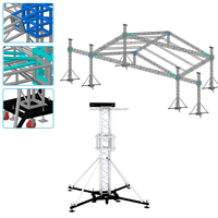 Système de levage de treillis de scène en aluminium Fabricant de tour de treillis de support au sol