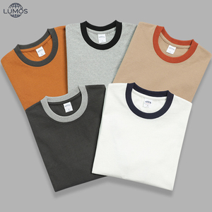 T-<span class=keywords><strong>shirt</strong></span> en coton à col rond pour homme, coupe ample, impression graphique personnalisée par sérigraphie - Product Image 1
