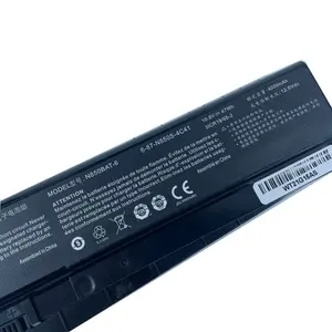 Yüksek kalite 10.8V 47WH N850BAT-6 orijinal Laptop pil Clevo için N850 N850HC N850HJ N870HJ1 N870HK1 N850HJ1 N850HK1 N850HN