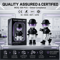 Figuras de Vinilo PVC 3D Personalizadas Meiyantoys, Figuras de Juguete de Vinilo PVC Futuristas, Servicio OEM Multimaterial, Envío Global, Certificación EN71