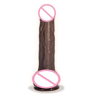 Di lusso Super realistico Silicone gomma Strap-On di alta qualità giocattolo del sesso per adulti ventosa tazza Gruesos vaginale da donna Dildo - Product Image 5
