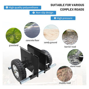 JH-Mech Heavy Duty Dalle Mover avec roues réglable Contreplaqué Carrier Tow <span class=keywords><strong>Dolly</strong></span> Panneau réglable <span class=keywords><strong>Dolly</strong></span> Cart - Product Image 6